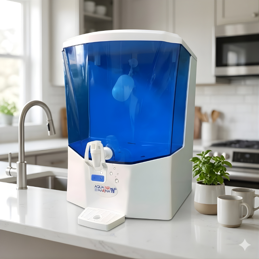 La mini fontaine d'eau filtrée