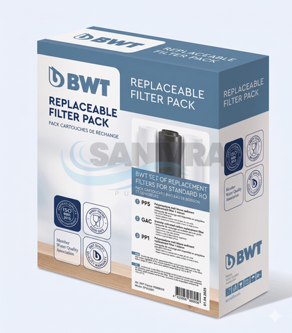 Pack de 3 Filtres (Pré-filtration) - Eco-Soft 5 Étapes :